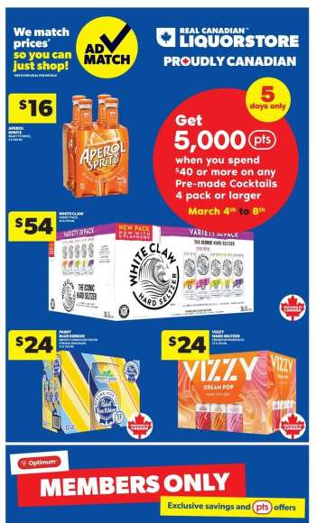 Real Canadian Liquorstore Flyer - March 04, 2026 - March 08, 2026.