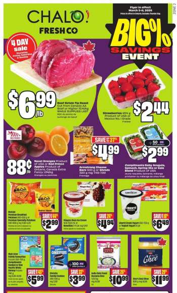 Chalo! FreshCo. Flyer - March 05, 2026 - March 11, 2026.