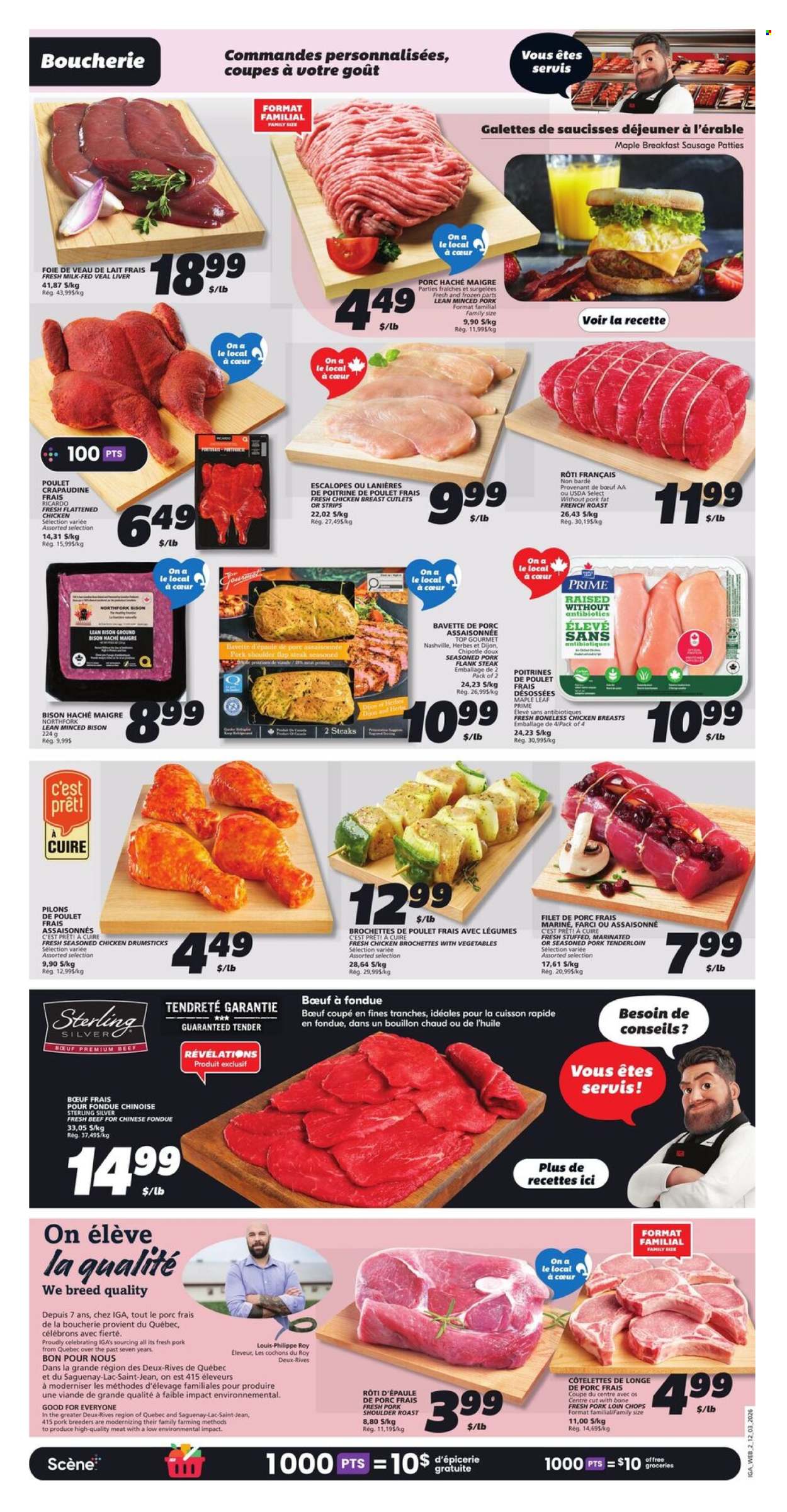 IGA flyer - March 12, 2026 - March 18, 2026. Page 4
