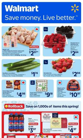Circulaire Walmart - 12 Mars 2026 - 18 Mars 2026.