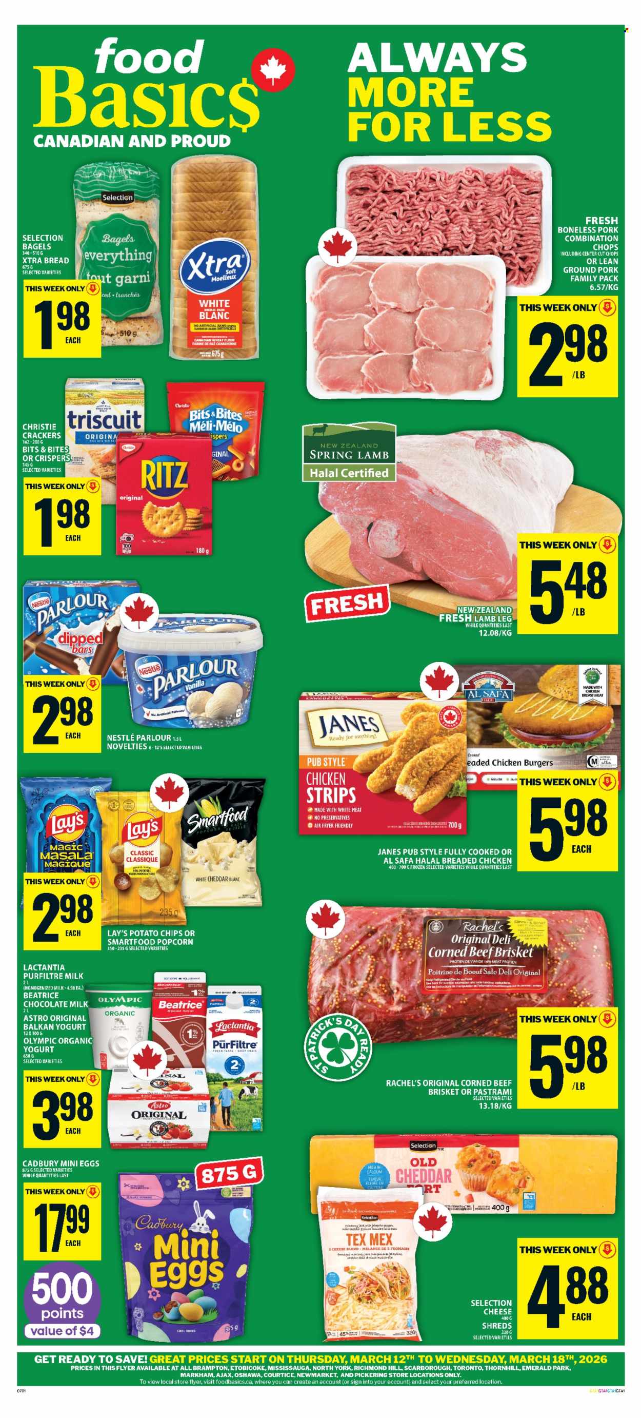 Food Basics flyer - March 12, 2026 - March 18, 2026. Page 1