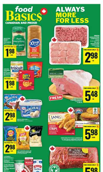 Food Basics Flyer - March 12, 2026 - March 18, 2026.
