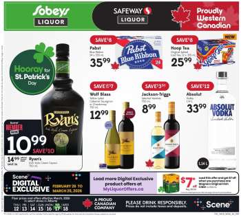 Sobeys Liquor Flyer - March 12, 2026 - March 18, 2026.