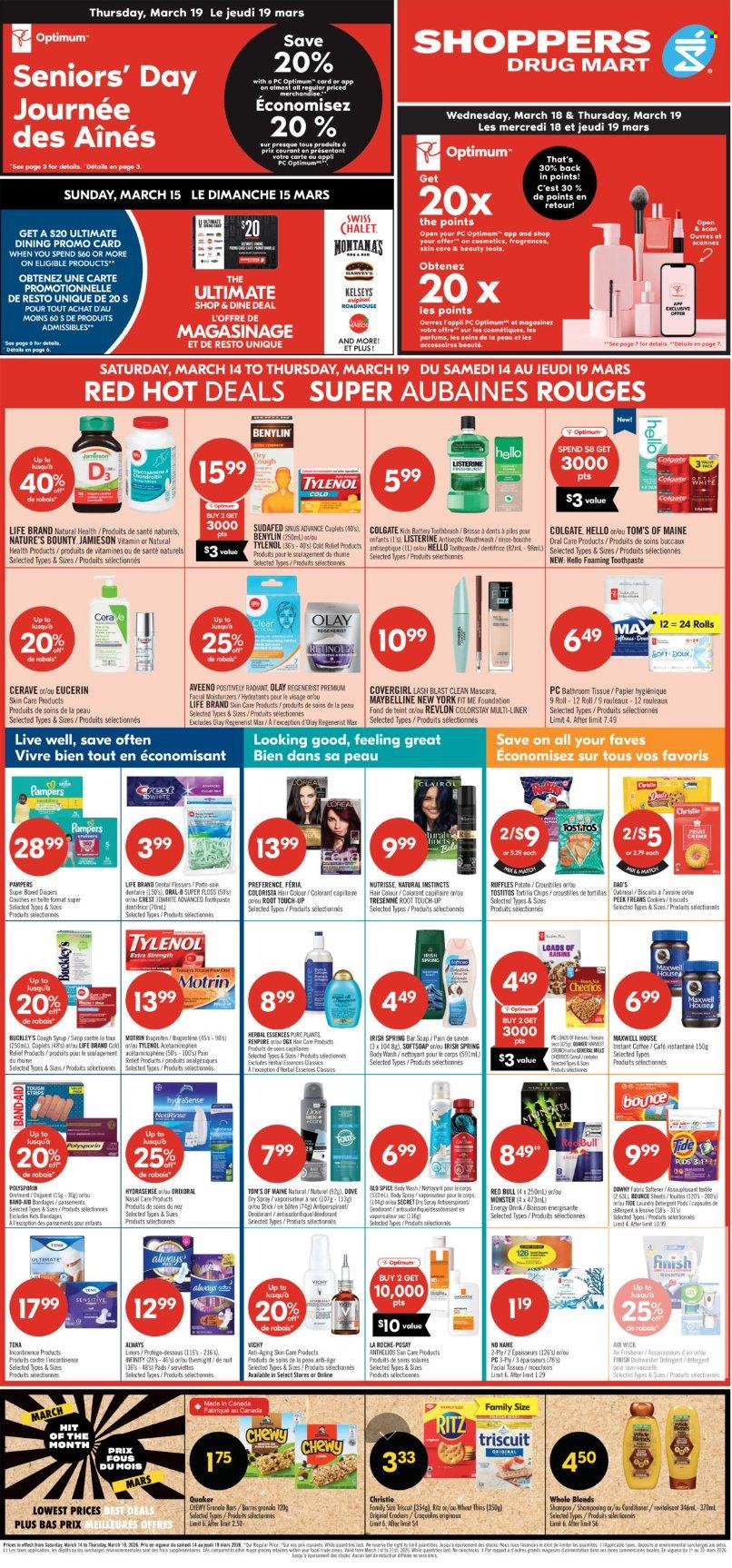 Shoppers Drug Mart flyer - March 14, 2026 - March 19, 2026. Page 1
