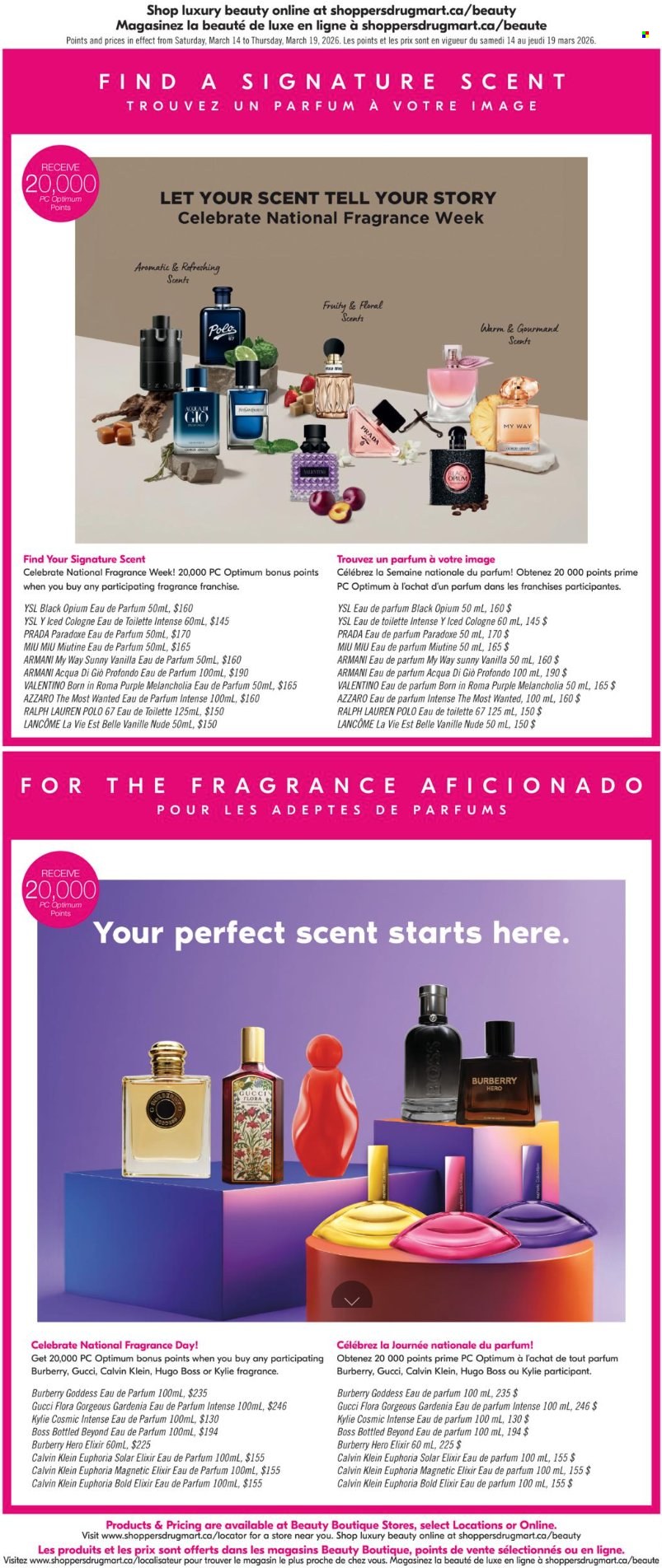 Shoppers Drug Mart flyer - March 14, 2026 - March 19, 2026. Page 10