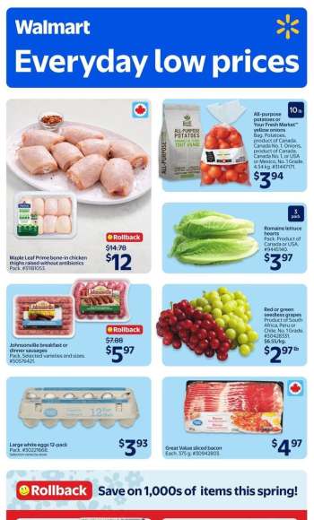 Circulaire Walmart - 19 Mars 2026 - 25 Mars 2026.