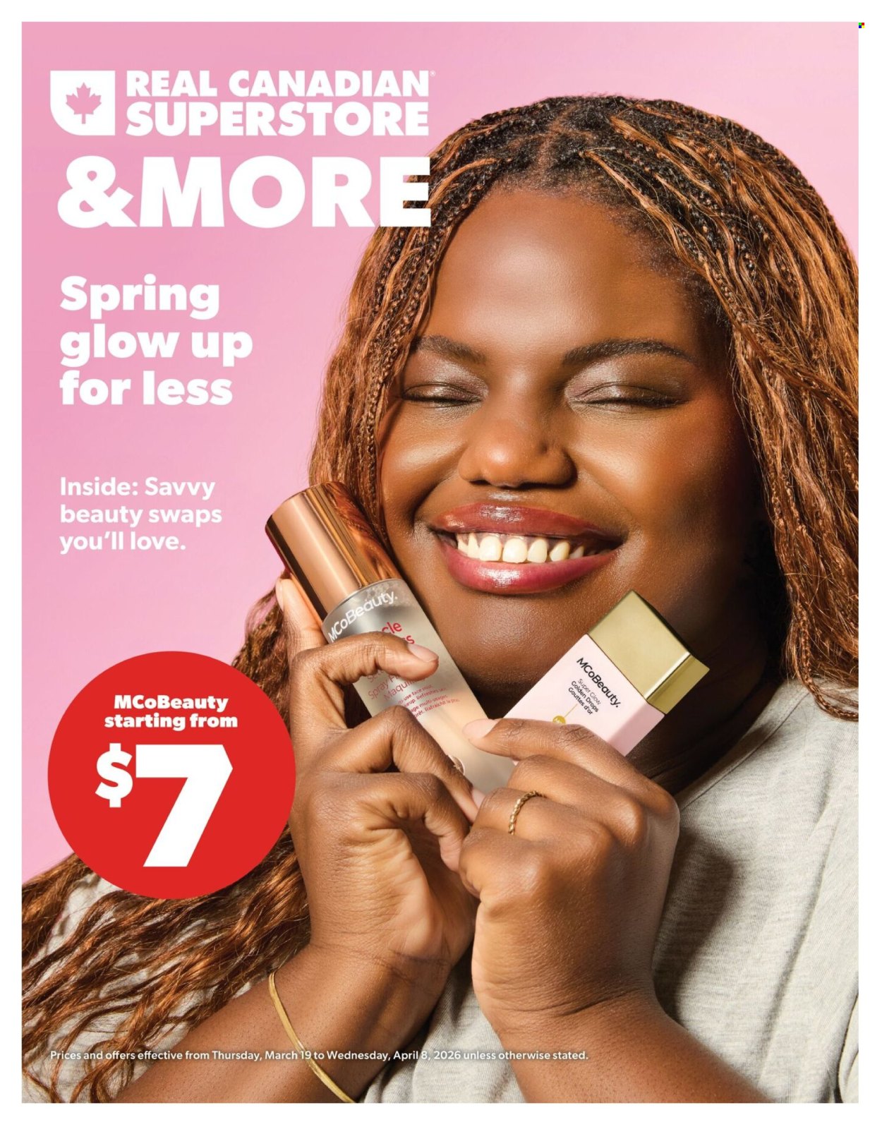 Real Canadian Superstore flyer - March 19, 2026 - April 08, 2026. Page 1