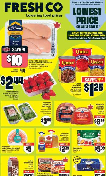 FreshCo. Flyer - March 19, 2026 - March 25, 2026.