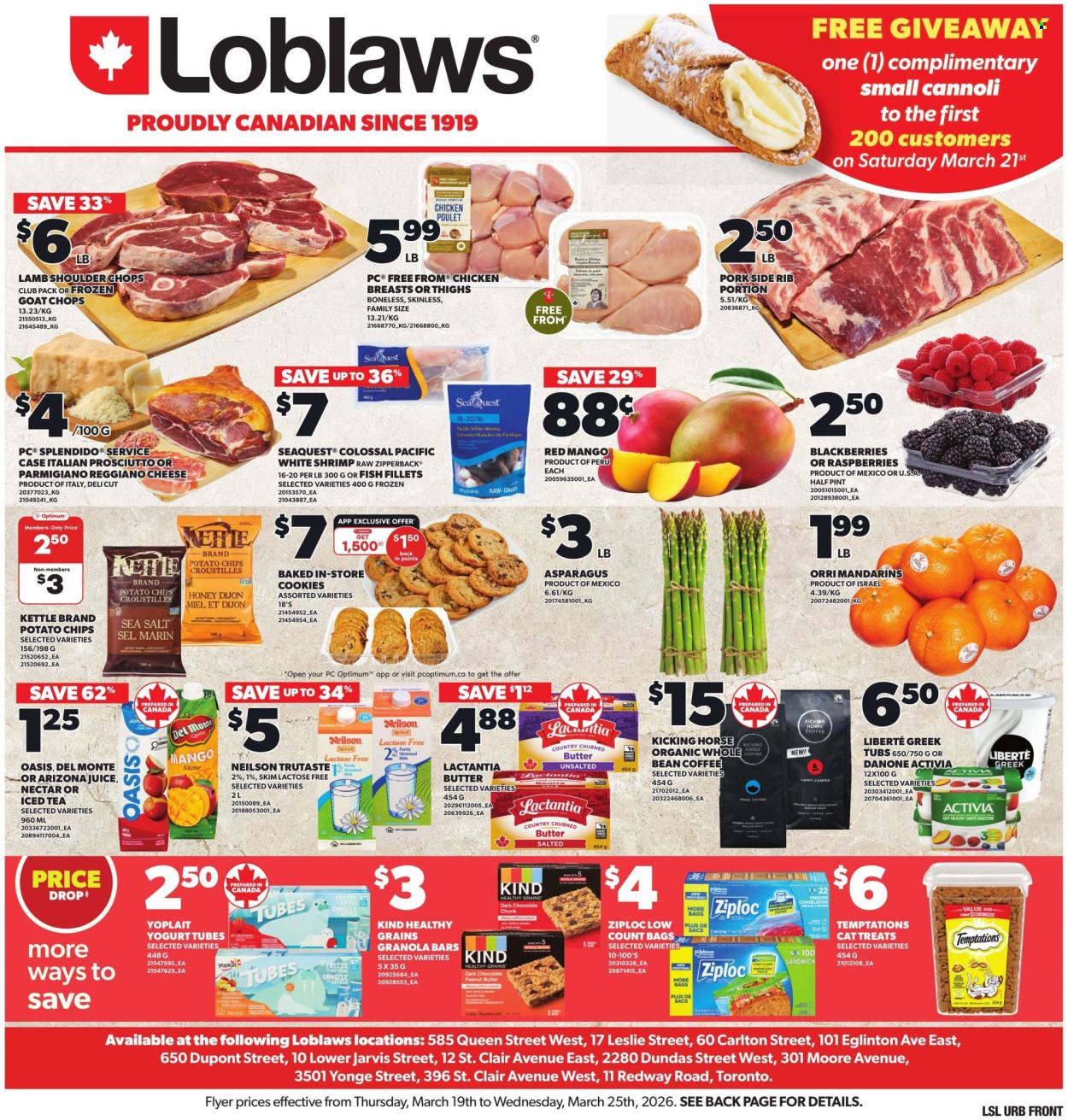 Loblaws flyer - March 19, 2026 - March 25, 2026. Page 1