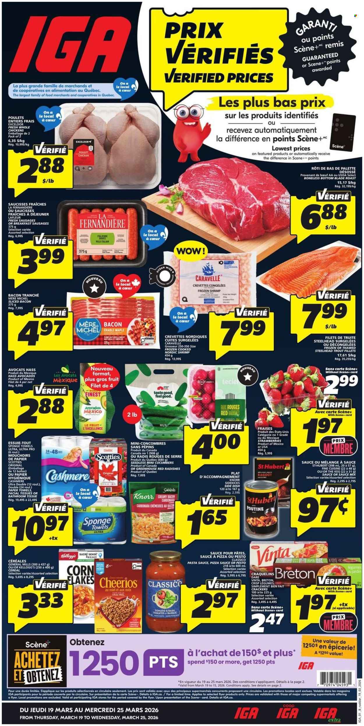IGA flyer - March 19, 2026 - March 25, 2026. Page 1