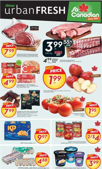 Circulaire Sobeys Urban Fresh - 19 Mars 2026 - 25 Mars 2026.