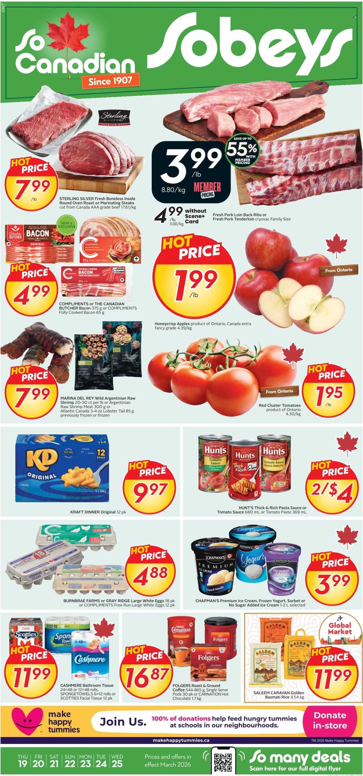 Sobeys flyer - March 19, 2026 - March 25, 2026. Page 1