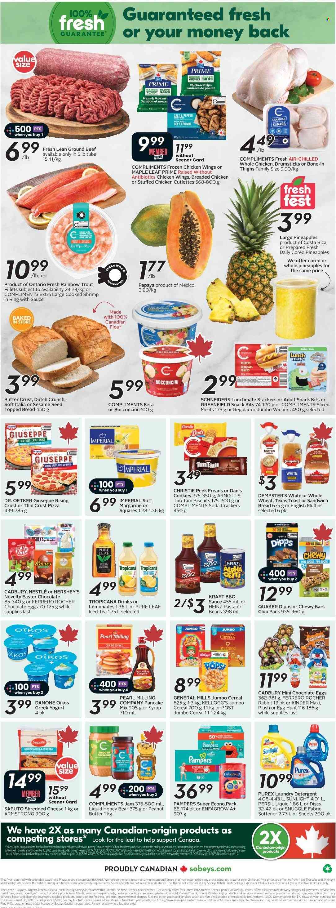 Sobeys flyer - March 19, 2026 - March 25, 2026. Page 4