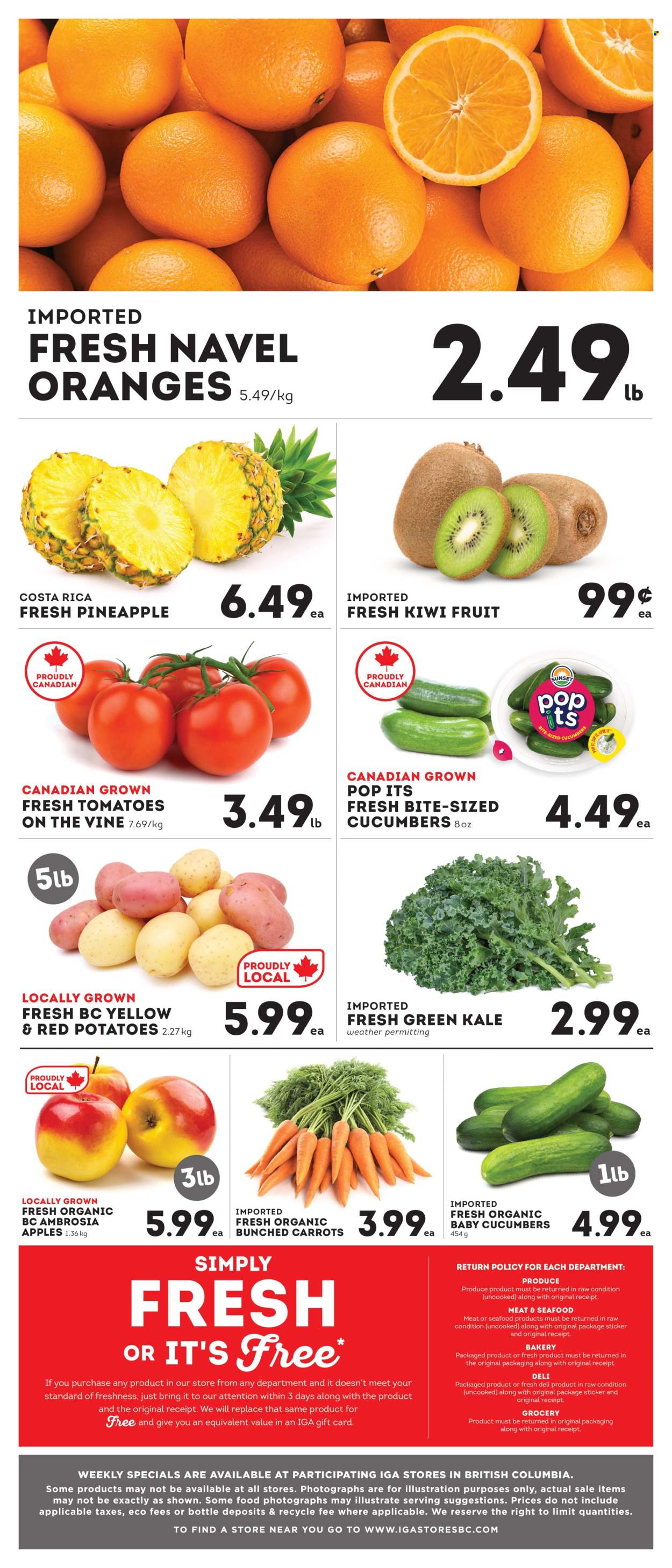IGA Simple Goodness flyer - March 20, 2026 - March 26, 2026. Page 6