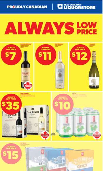 Real Canadian Liquorstore Flyer - March 23, 2026 - March 31, 2026.