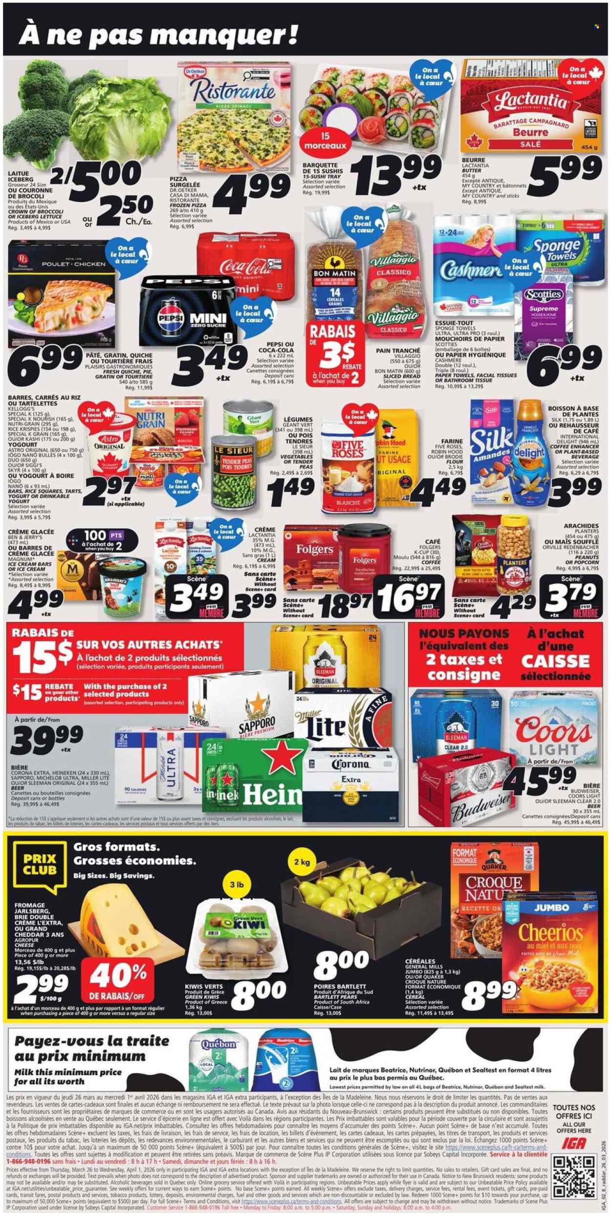 IGA flyer - March 26, 2026 - April 01, 2026. Page 2