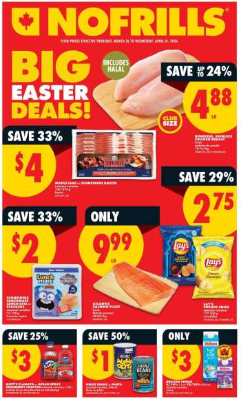 No Frills Flyer - March 26, 2026 - April 01, 2026.