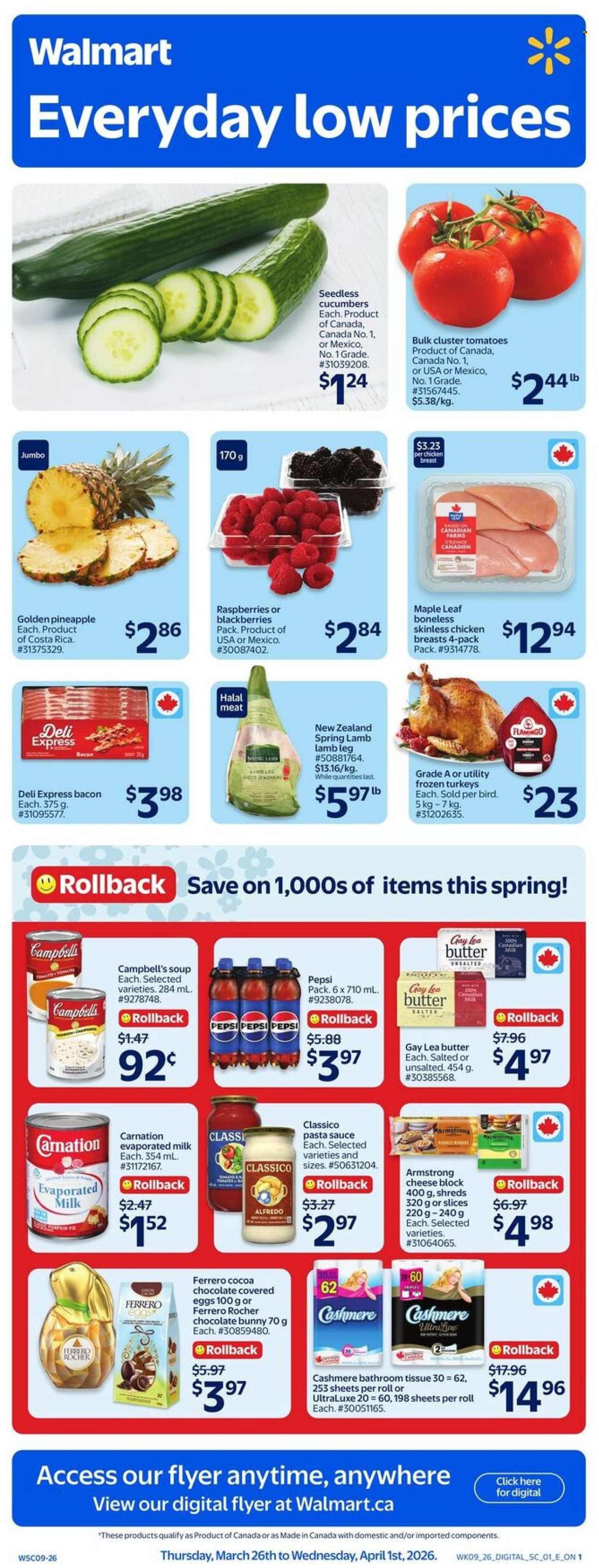 Walmart flyer - March 26, 2026 - April 01, 2026. Page 1