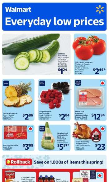 Circulaire Walmart - 26 Mars 2026 - 01 Avril 2026.