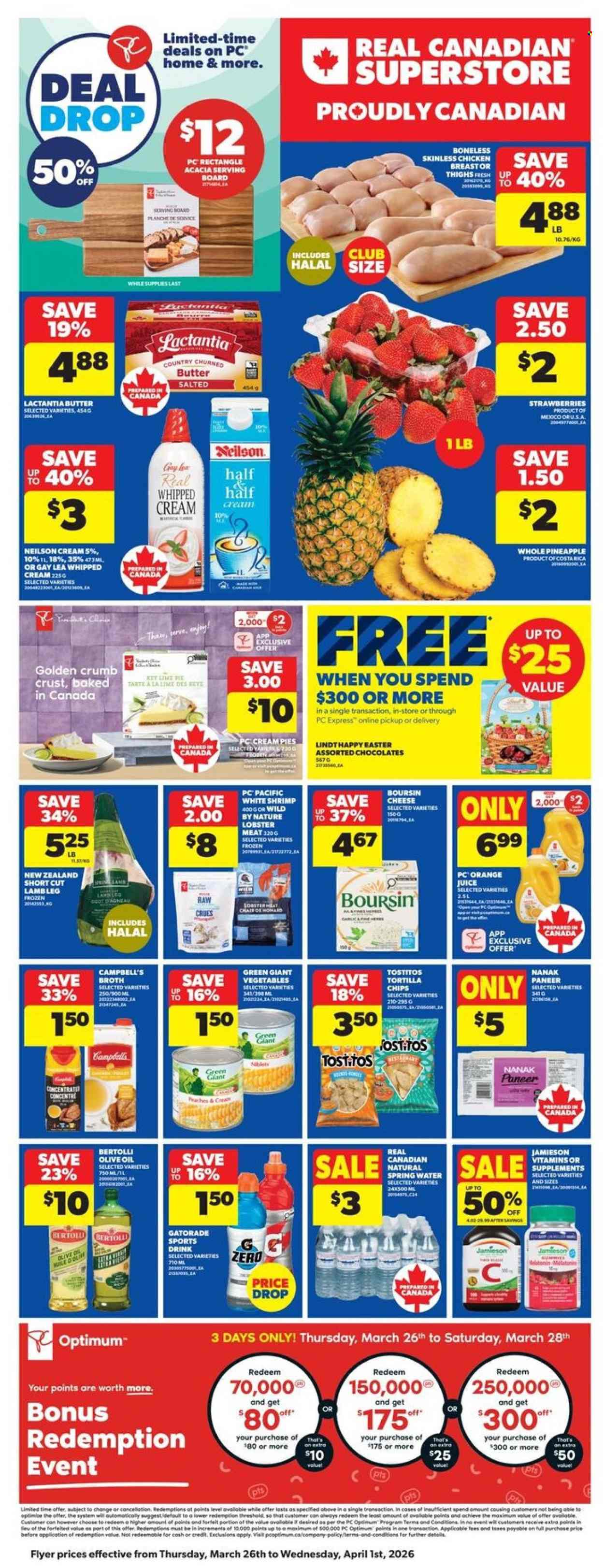 Real Canadian Superstore flyer - March 26, 2026 - April 01, 2026. Page 1