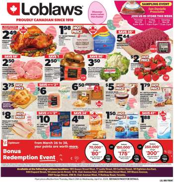 Loblaws Flyer - March 26, 2026 - April 01, 2026.