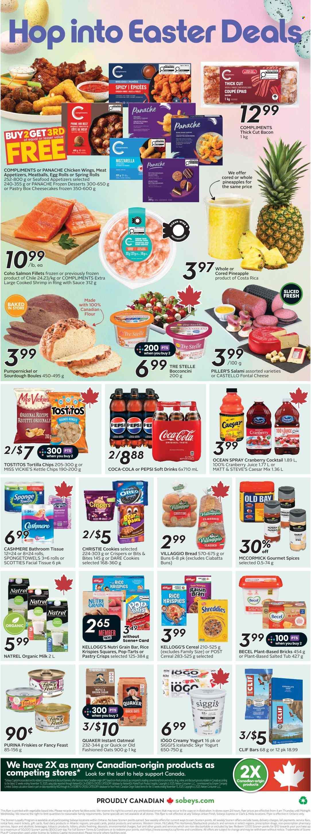 Sobeys flyer - March 26, 2026 - April 01, 2026. Page 3