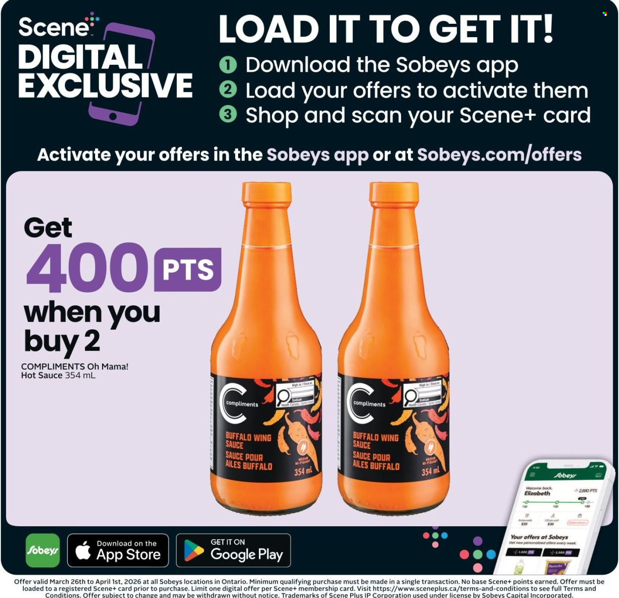 Sobeys flyer - March 26, 2026 - April 01, 2026. Page 14
