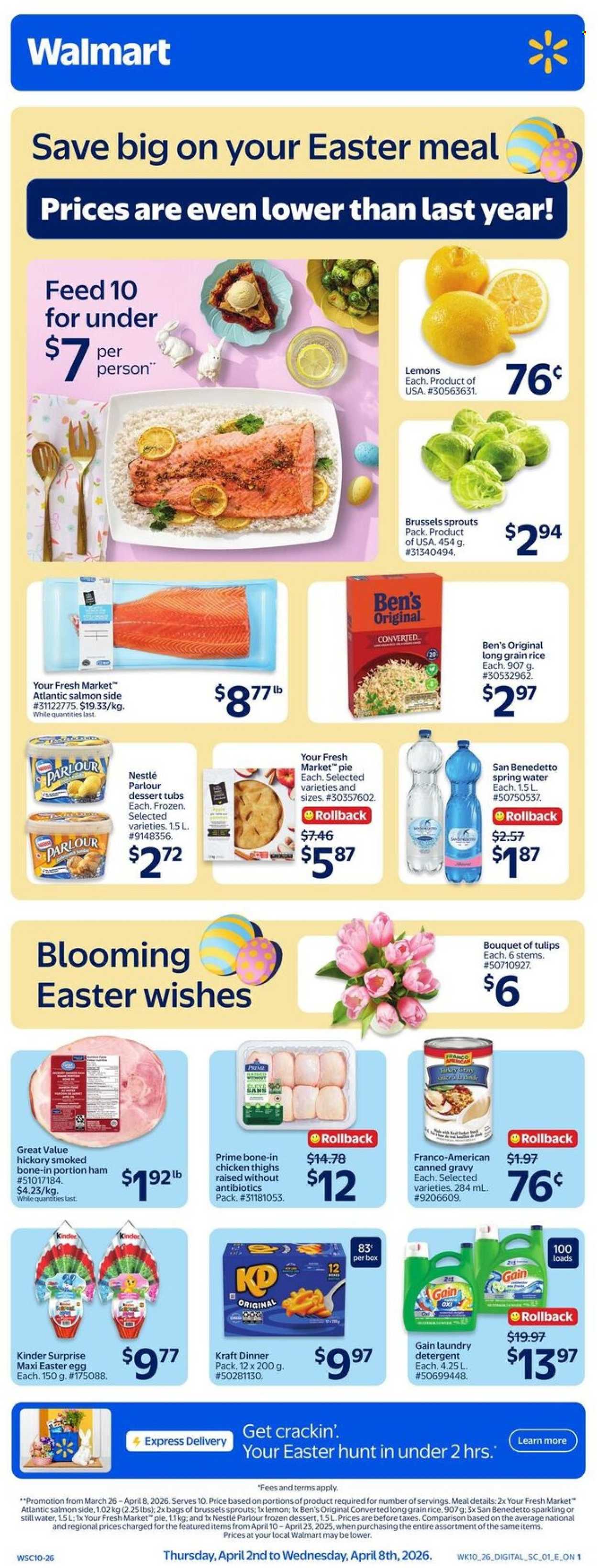 Walmart flyer - April 02, 2026 - April 08, 2026. Page 1