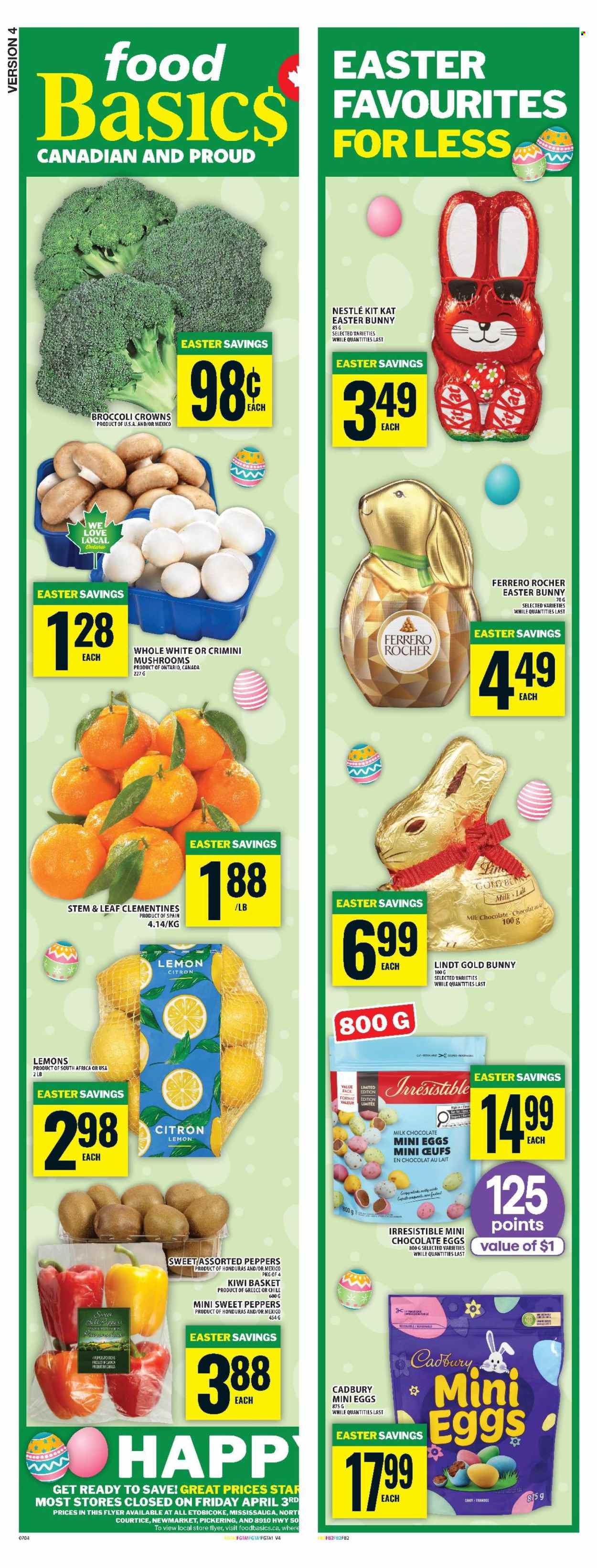 Food Basics flyer - April 02, 2026 - April 08, 2026. Page 1