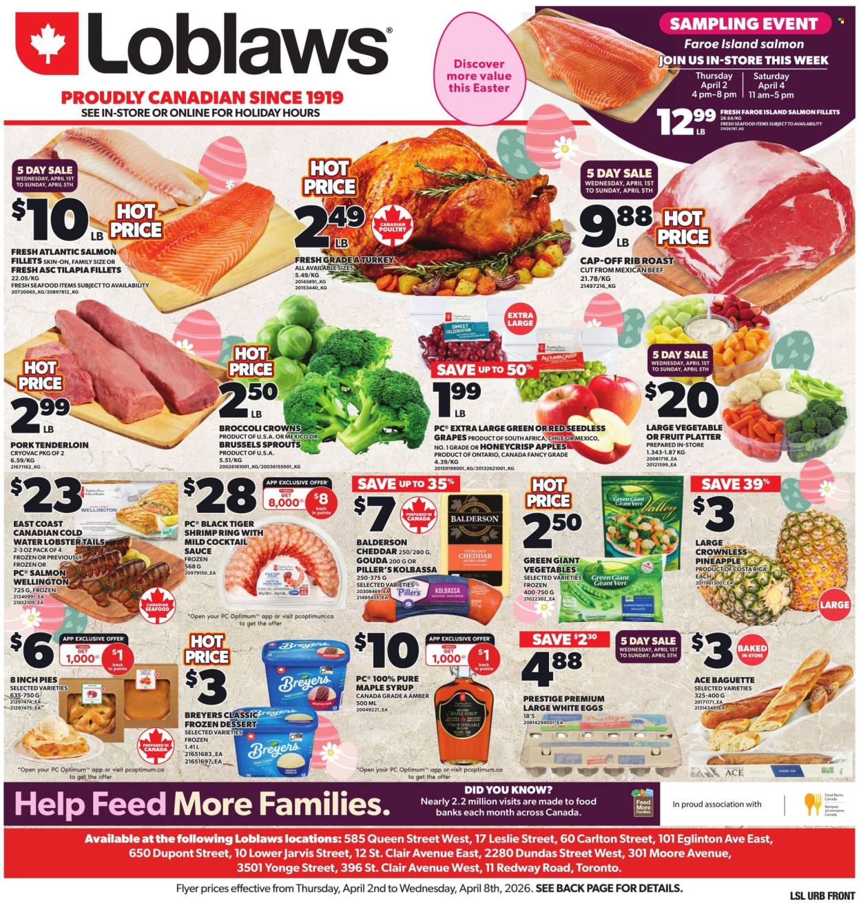 Loblaws flyer - April 02, 2026 - April 08, 2026. Page 1