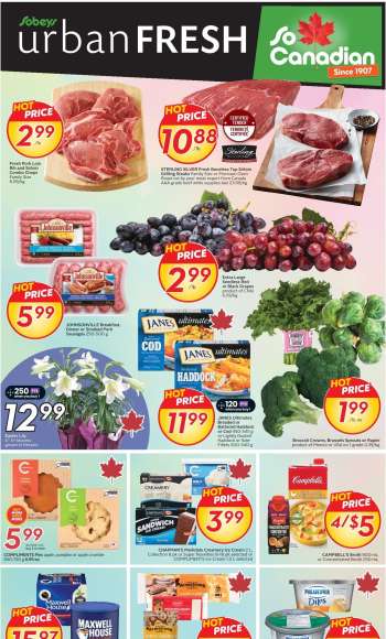Sobeys Urban Fresh Flyer - April 02, 2026 - April 08, 2026.