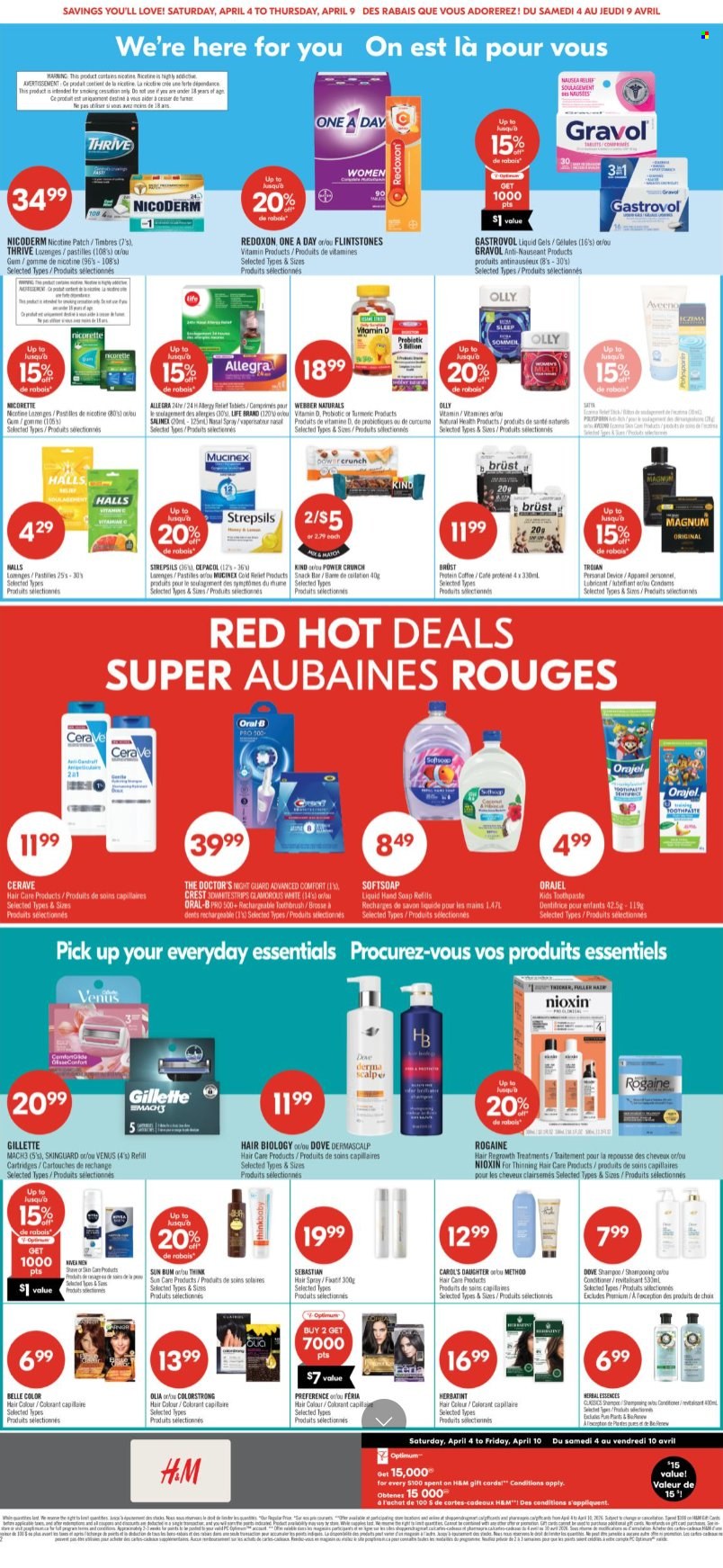 Shoppers Drug Mart flyer - April 04, 2026 - April 09, 2026. Page 10