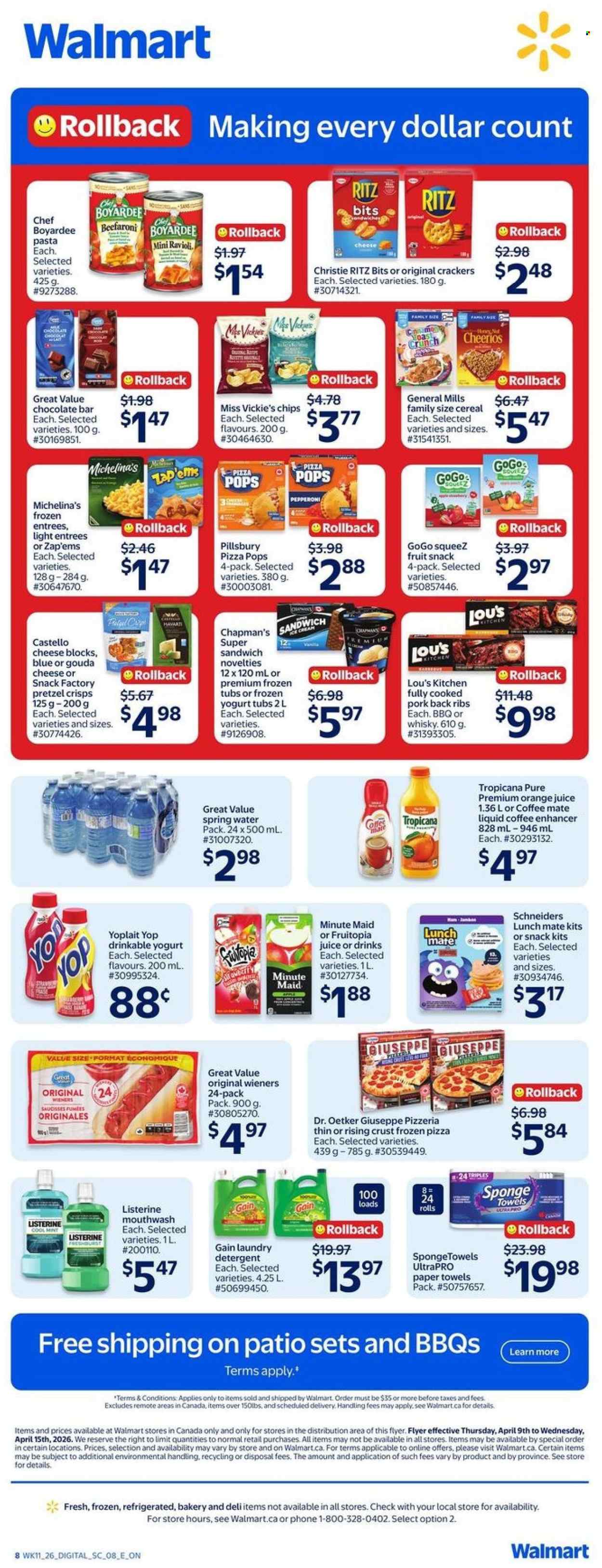 Walmart flyer - April 09, 2026 - April 15, 2026. Page 3