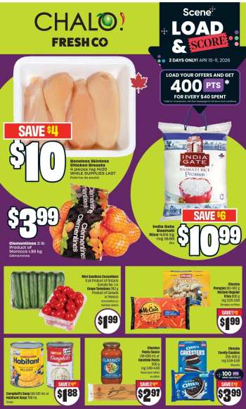 Chalo! FreshCo. Flyer - April 09, 2026 - April 15, 2026.