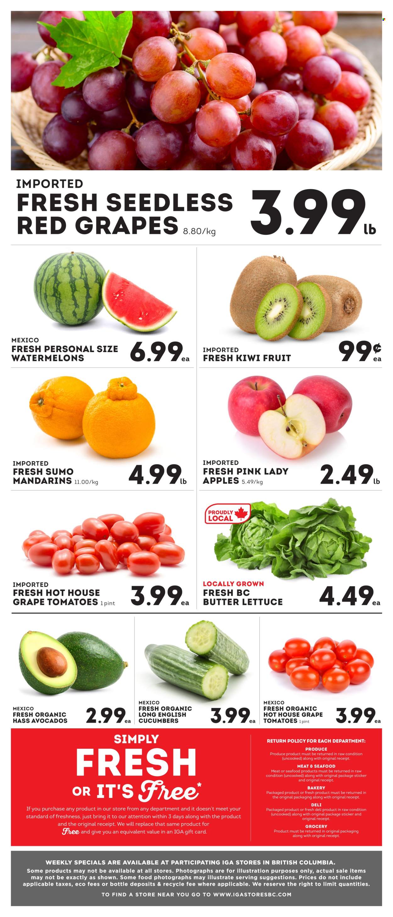 IGA Simple Goodness flyer - April 10, 2026 - April 16, 2026. Page 6