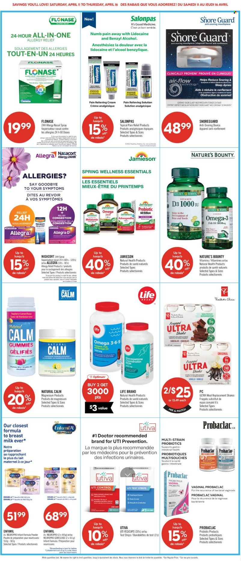 Shoppers Drug Mart flyer - April 11, 2026 - April 16, 2026. Page 14