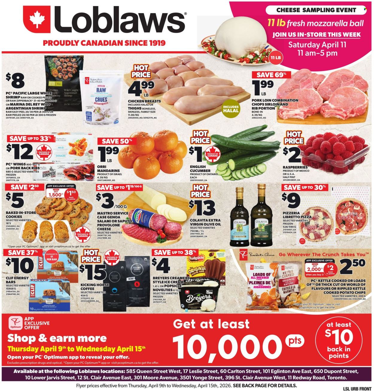 Loblaws flyer - April 09, 2026 - April 15, 2026. Page 1
