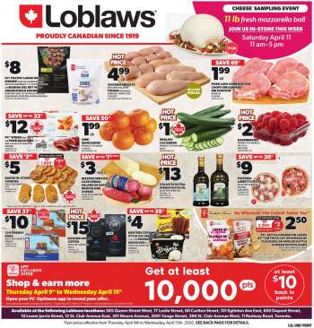 Circulaire Loblaws - 09 Avril 2026 - 15 Avril 2026.