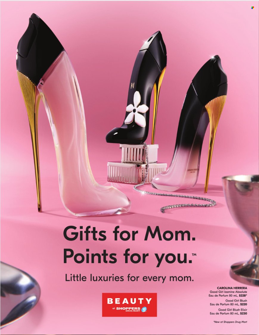 Shoppers Drug Mart flyer - April 11, 2026 - May 10, 2026. Page 1