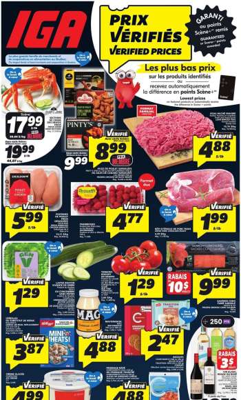 IGA Flyer - April 16, 2026 - April 22, 2026.