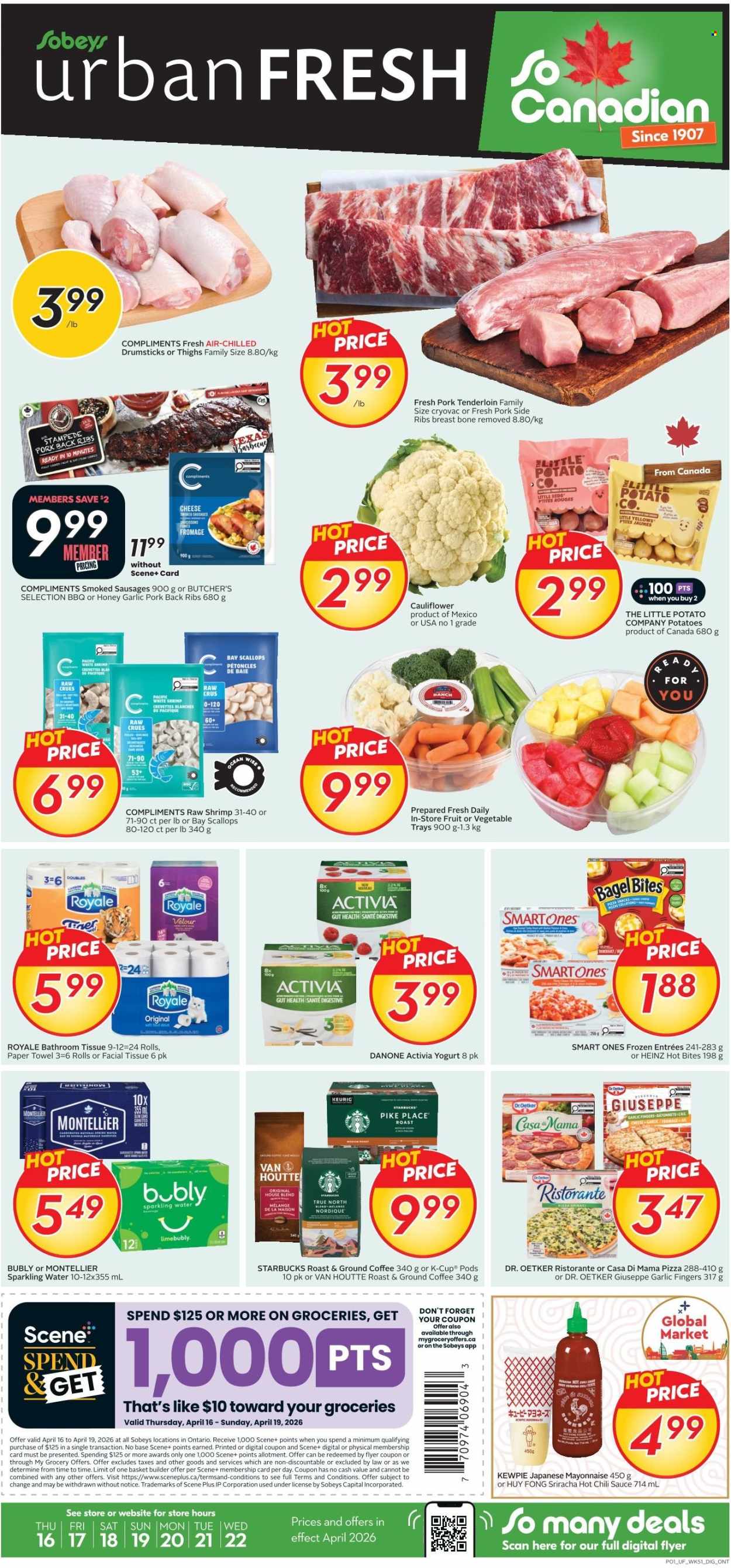 Sobeys Urban Fresh flyer - April 16, 2026 - April 22, 2026. Page 1