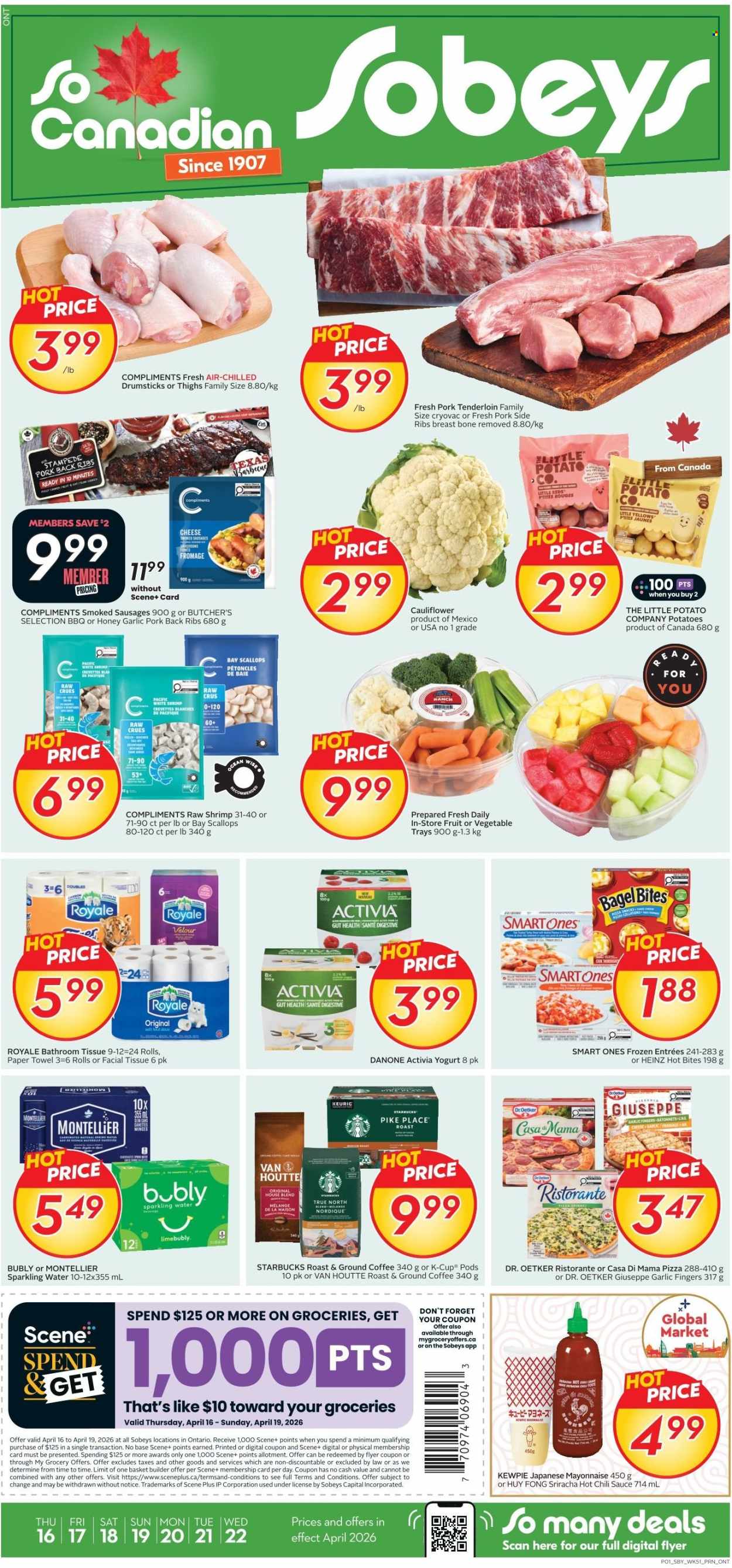 Sobeys flyer - April 16, 2026 - April 22, 2026. Page 1