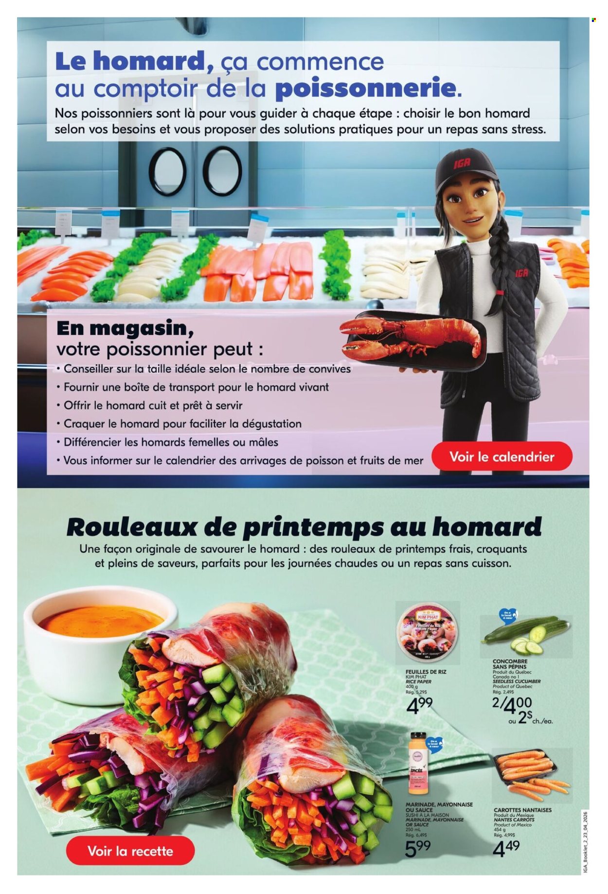 IGA flyer - April 23, 2026 - April 29, 2026. Page 2