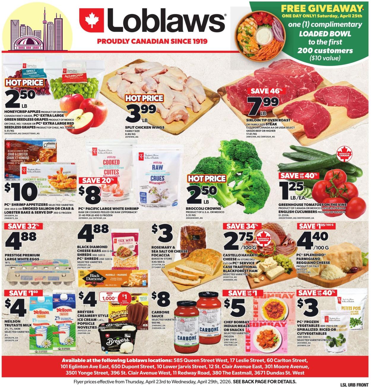 Loblaws flyer - April 23, 2026 - April 29, 2026. Page 1