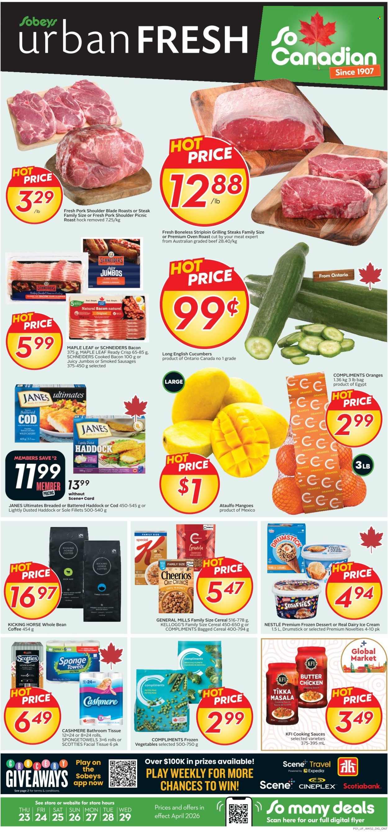 Sobeys Urban Fresh flyer - April 23, 2026 - April 29, 2026. Page 1