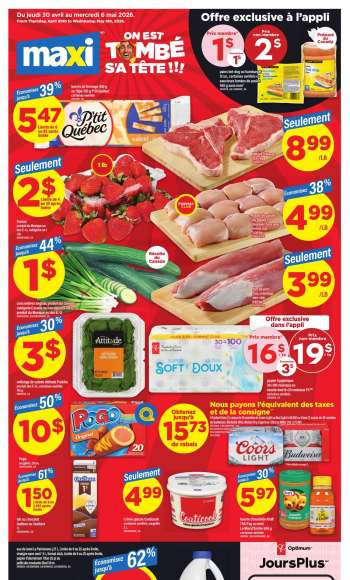 Maxi Flyer - April 30, 2026 - May 06, 2026.