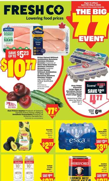 FreshCo. Flyer - April 30, 2026 - May 06, 2026.