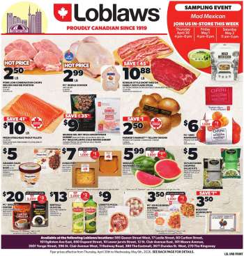 Loblaws Flyer - April 30, 2026 - May 06, 2026.