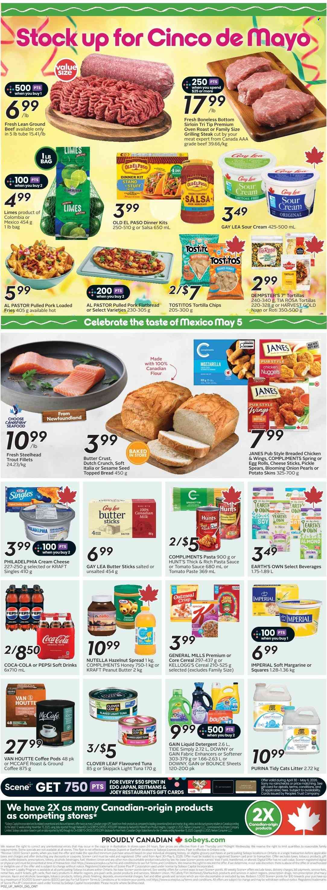 Sobeys Urban Fresh flyer - April 30, 2026 - May 06, 2026. Page 3