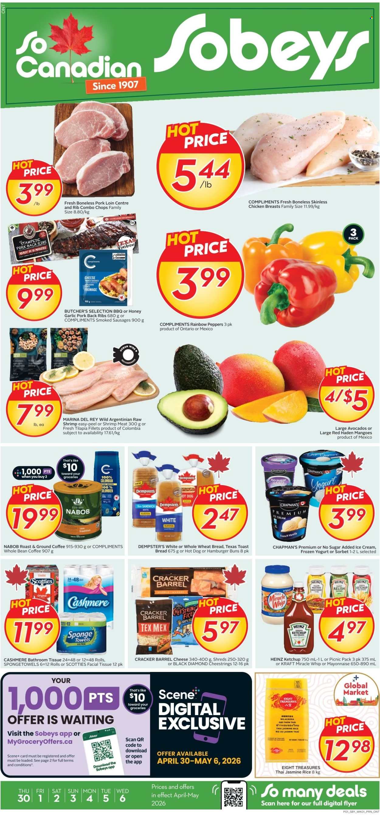 Sobeys flyer - April 30, 2026 - May 06, 2026. Page 1